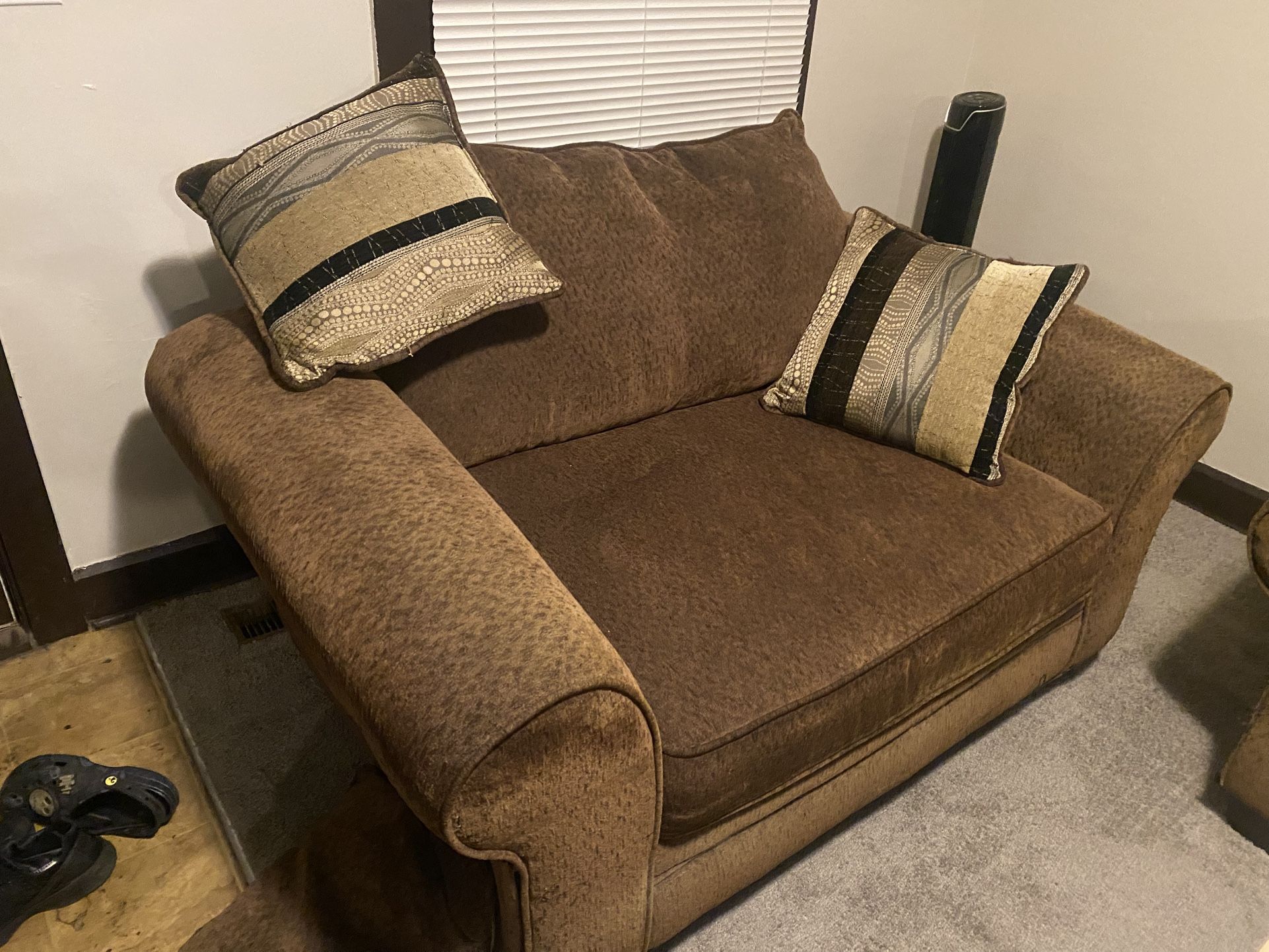 Sofa And Love Seat And Ottoman