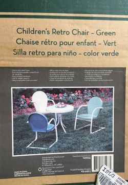 Brand New Children’s Retro Chair Set !