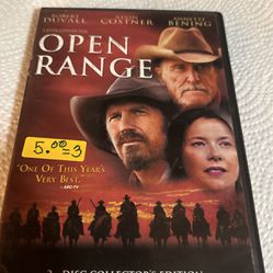 DVD open range