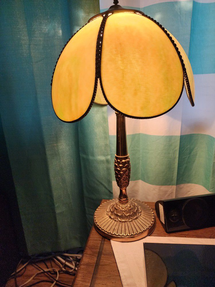 Antique Brass Lamp 