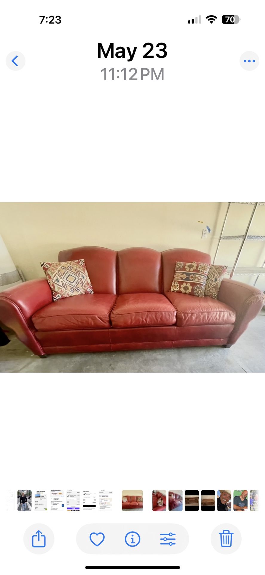 Leather Sofa