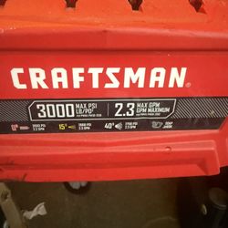 Craftsmen Pressure Washer 