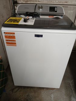 New Maytag Washer
