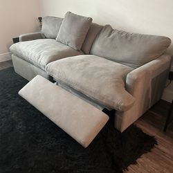 Dream Gray Power Reclining Sofa