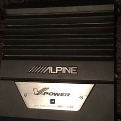 Alpine M350 Amplifier