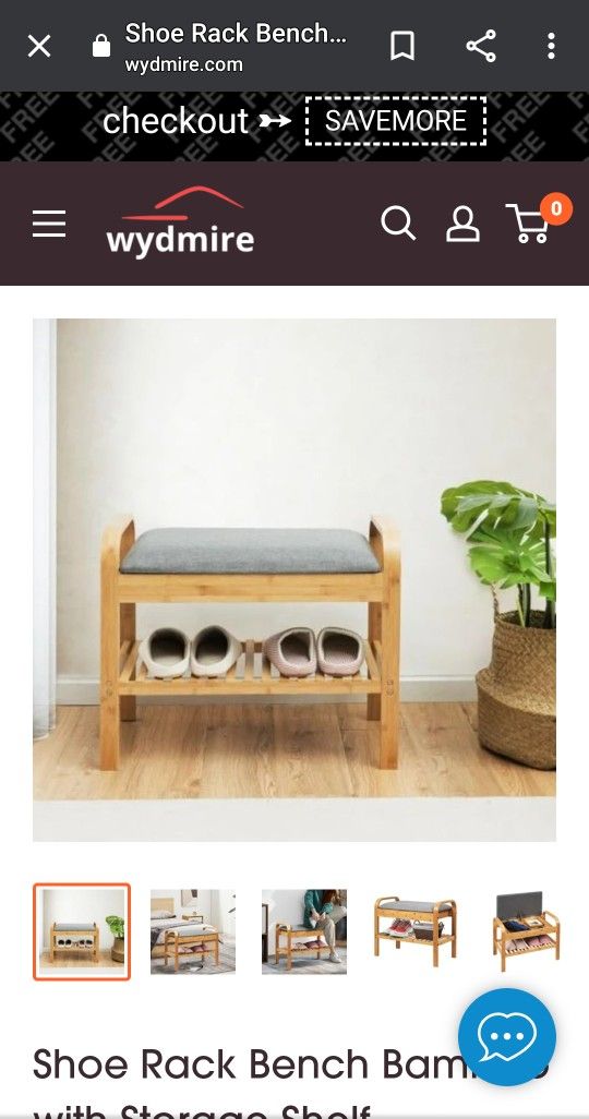 Shoe Rack With Storage