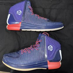 Adidas D Rose 4 Magnificent Mile/ Michigan Ave Color way Size 10