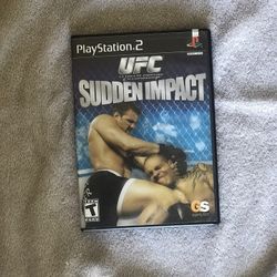 UFC Sudden Impact For Playstation 2