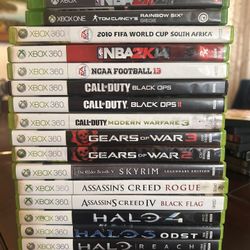 Xbox 360 And Xbox One Games