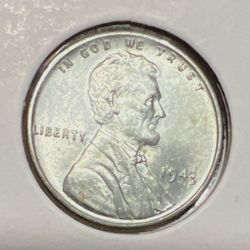 1943 Lincoln Cent BU