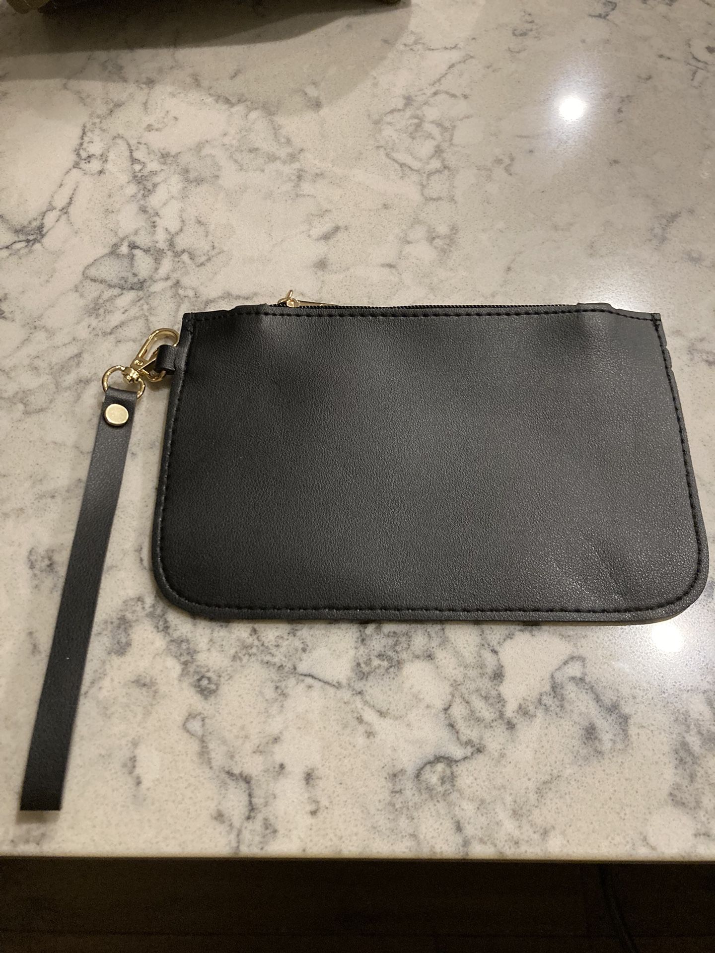 Vegan Leather Wristlet
