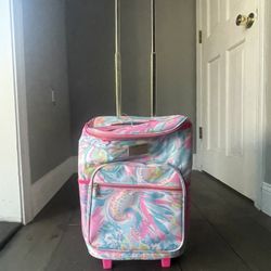 Lily Pulitzer Bag With Wheels   Brand New 