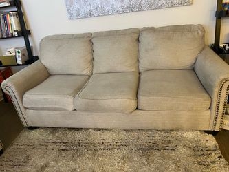 Full size and love seat sofas