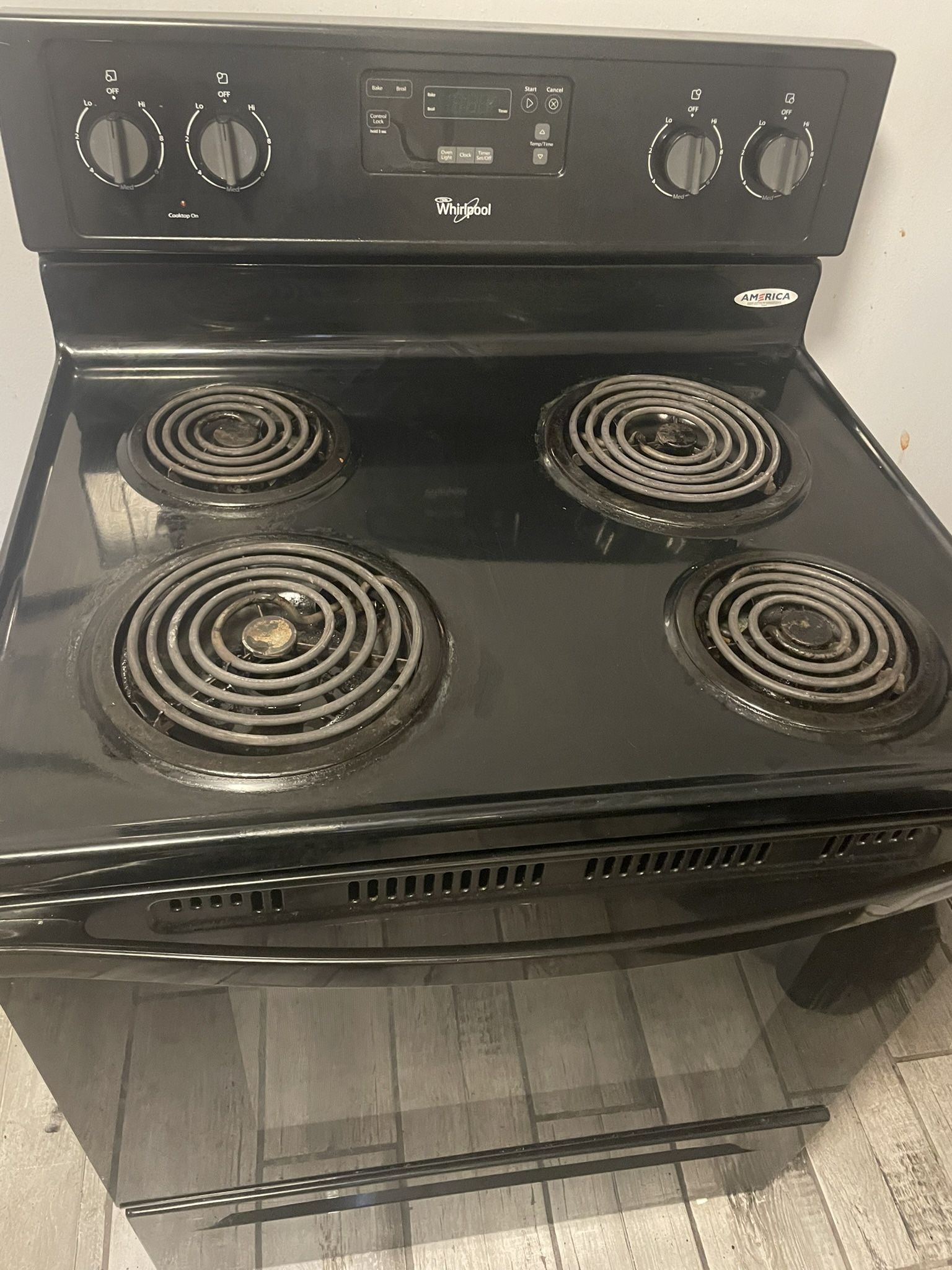 2021 Whirlpool Electric Stove