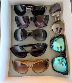 $5 each Women’s Fashion Sunglasses  - 7 Pairs (Like New!)