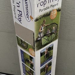 Portable Pop N Play Playard - No Tools