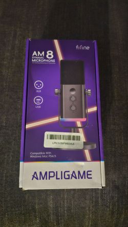 FiFine USB/XLR Dynamic Microphone (Black)