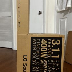 Brand new unopened sealed box LG soundbar S70TY