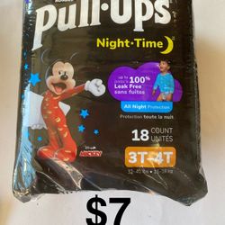 Huggies Pull-Ups Size 3t-4t 