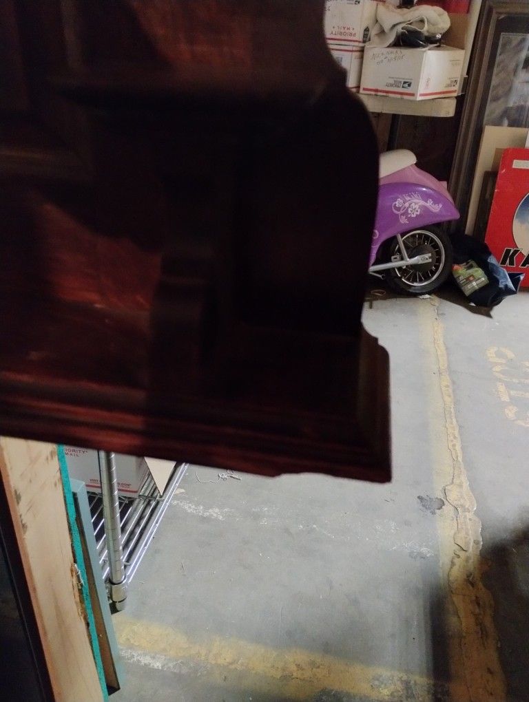 1910 Antique Wall Mirror 