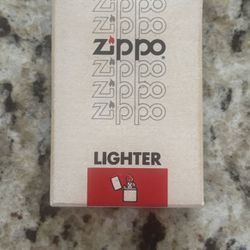 VTG Zippo Lighter No. 350 Engine Turned High Polish Chrome w/ Box & Papers  .. NICE 