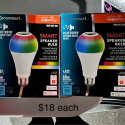 Smart Speaker Bulbs 