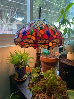 Tiffany style lamp