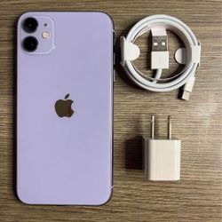iPhone 11, Factory Unlocked,  Excellent Condition.  Like New 