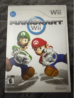 Wii Video Game Mario Kart Wii