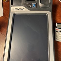 New ESPINNING bike console 