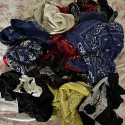 Bandannas mixed new and used 25 total $10