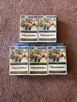 2020 chronicles football hanger box