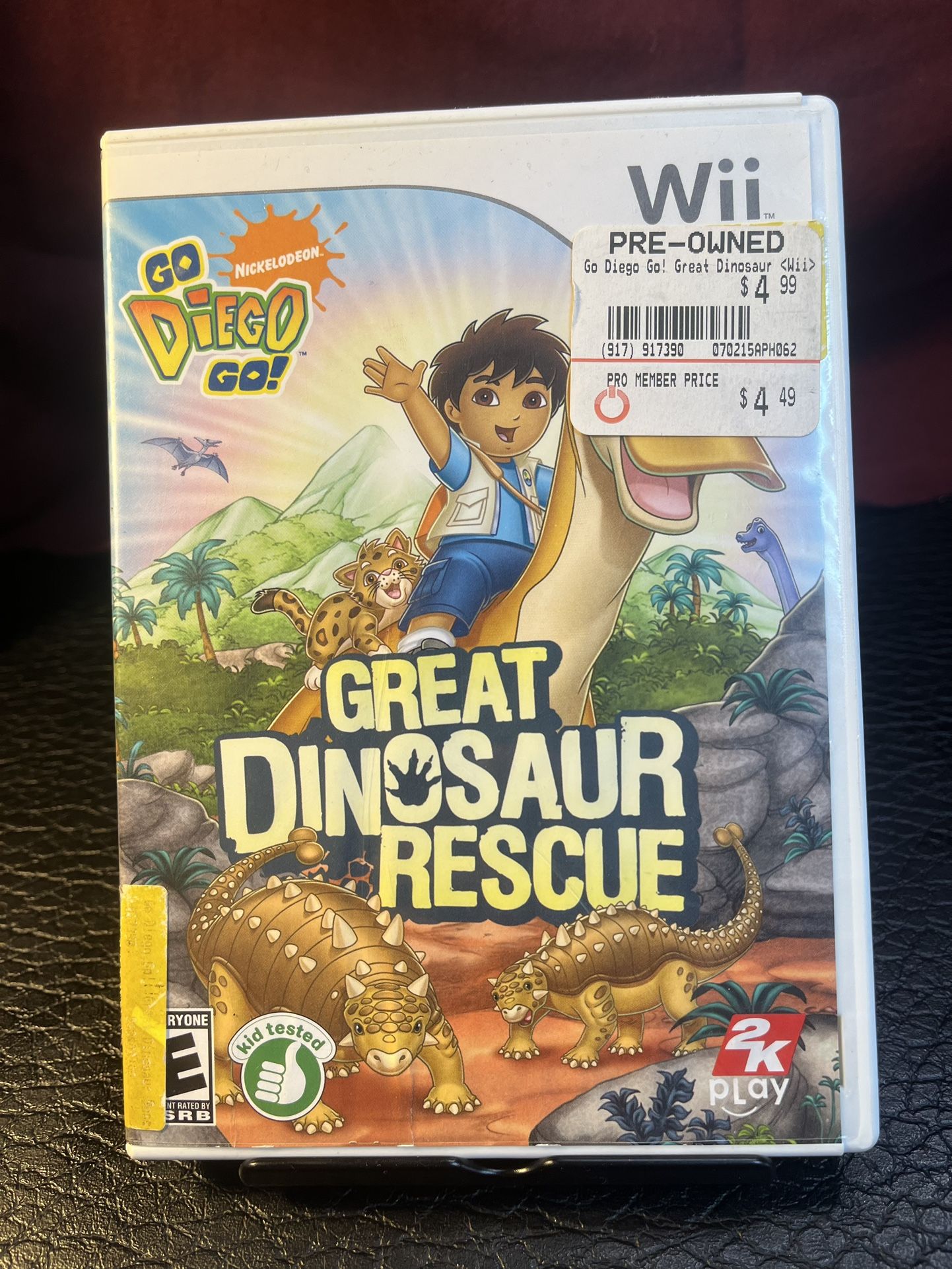 Go, Diego, Go Great Dinosaur Rescue Wii