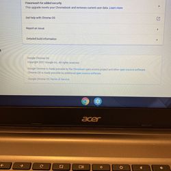 Acer Chromebook 15