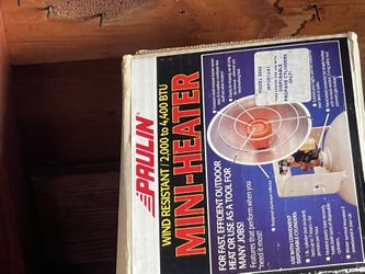 Mini Heater Camping Hiking Winter