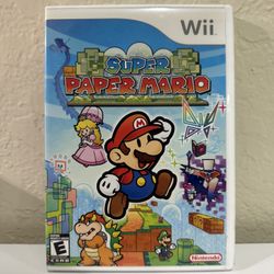 Nintendo Wii Super Paper Mario