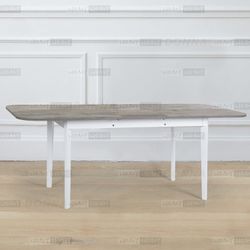 Homy Casa BARKOK B 63"–79"Extendable Dining Table for Home and Workspace Open Box
