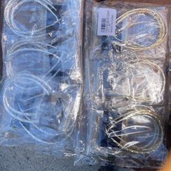 Hoop Earrings Gold And Silver 