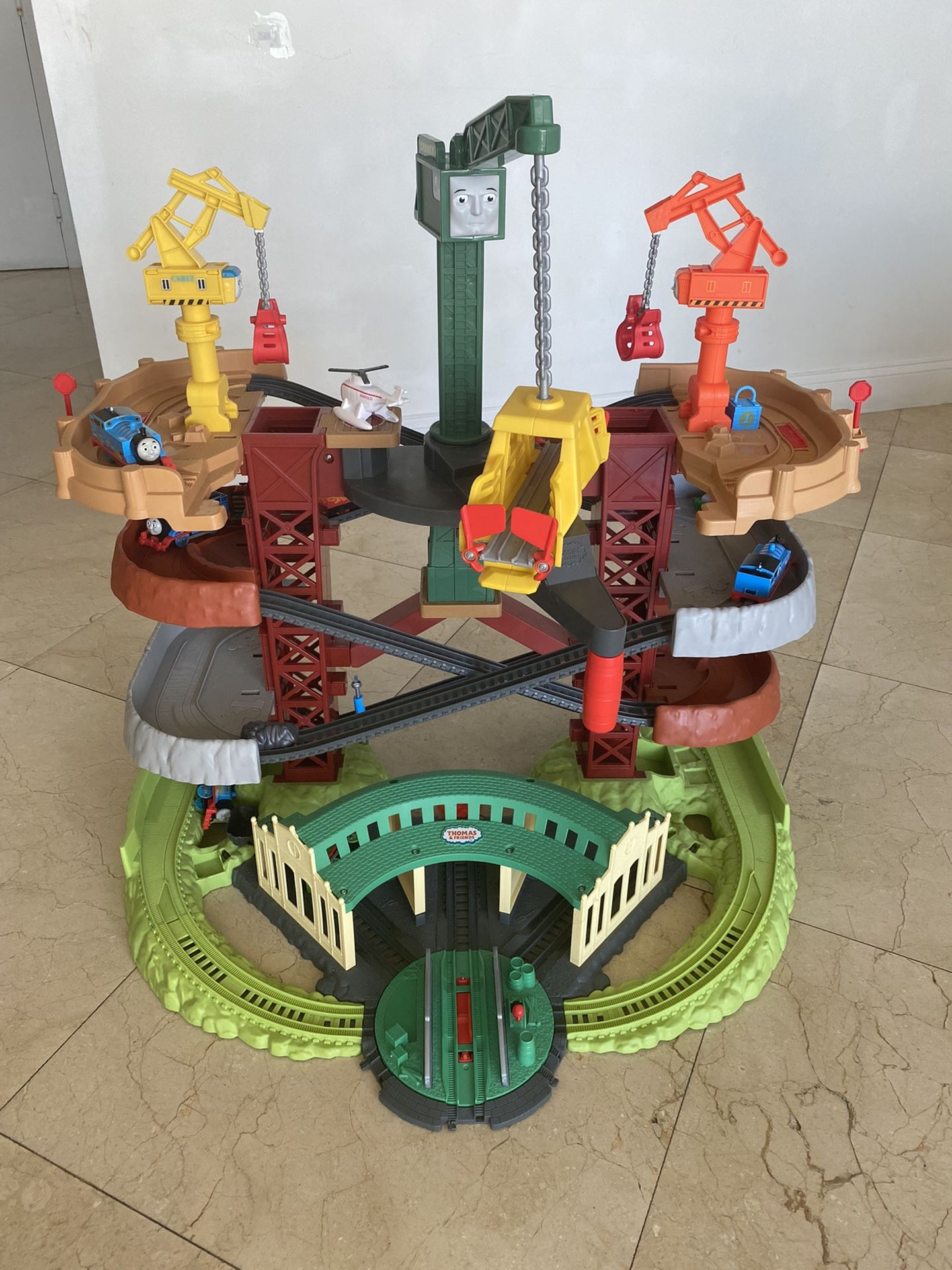 Thomas & Friends Trains & Cranes Super Tower Track Set