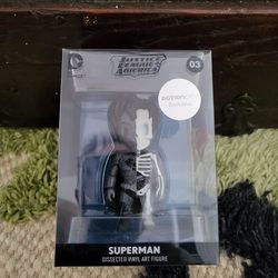 DC Comics Superman EXCLUSIVE Black & White Dissected XXRAY Collectible Figure 