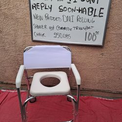Rolling Shower Chair 
