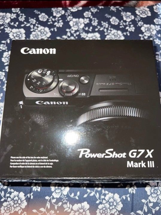 Canon powershot G7X MarkIII