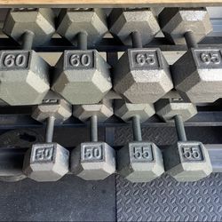 Hex Dumbbells Weights… Home gym Fitness…
