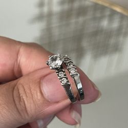 Authentic Silver Rings Size 7