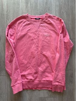 Balmain Pink Pullover sweater retail $1000
