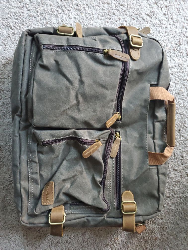 CoolBELL 18" Laptop Backpack Messenger Shoulder Bag
