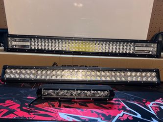 12” LED light bars