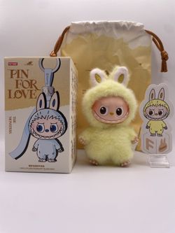 Labubu Pin For Love Series-Letter F