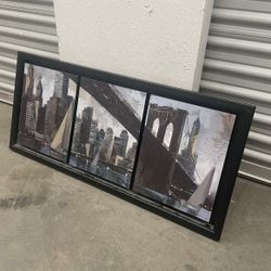 Manhattan Skyline. 17”x37  “