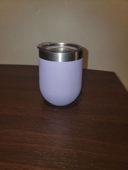 Zak! Lavender stainless steel wine tumbler